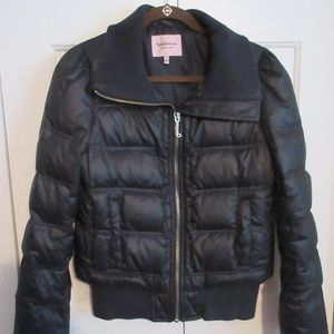 Juicy Couture Black Winter Puffer Jacket (Medium)